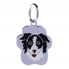 Picture of TAG RAINBOW BORDER COLLIE B&W